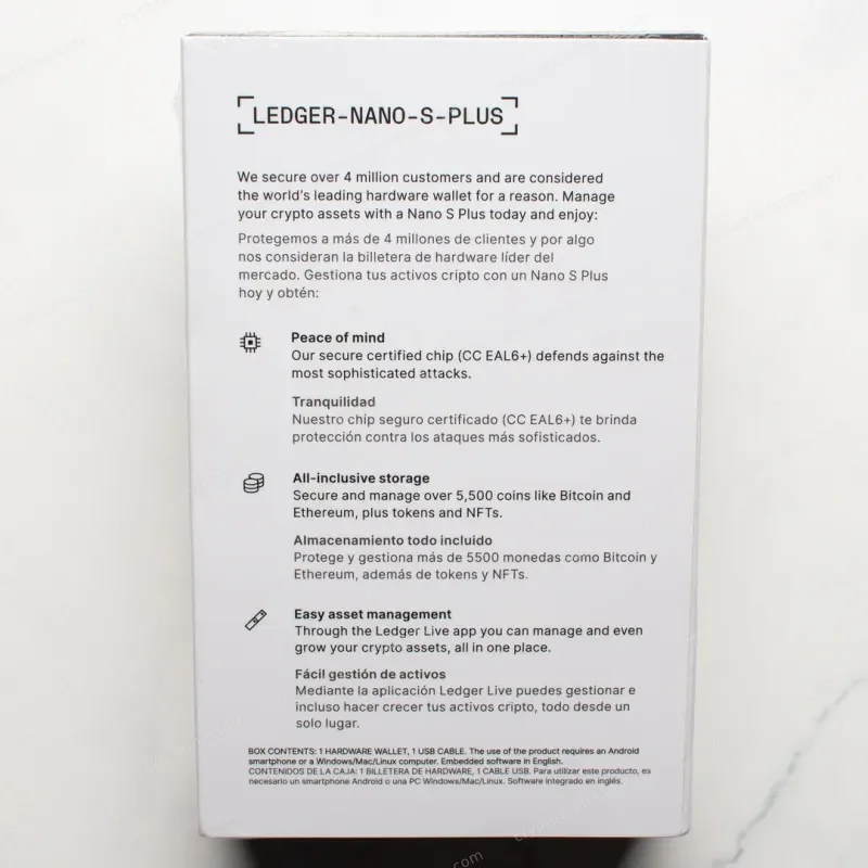 Ledger Nano S Plus Nouns - sealed box front