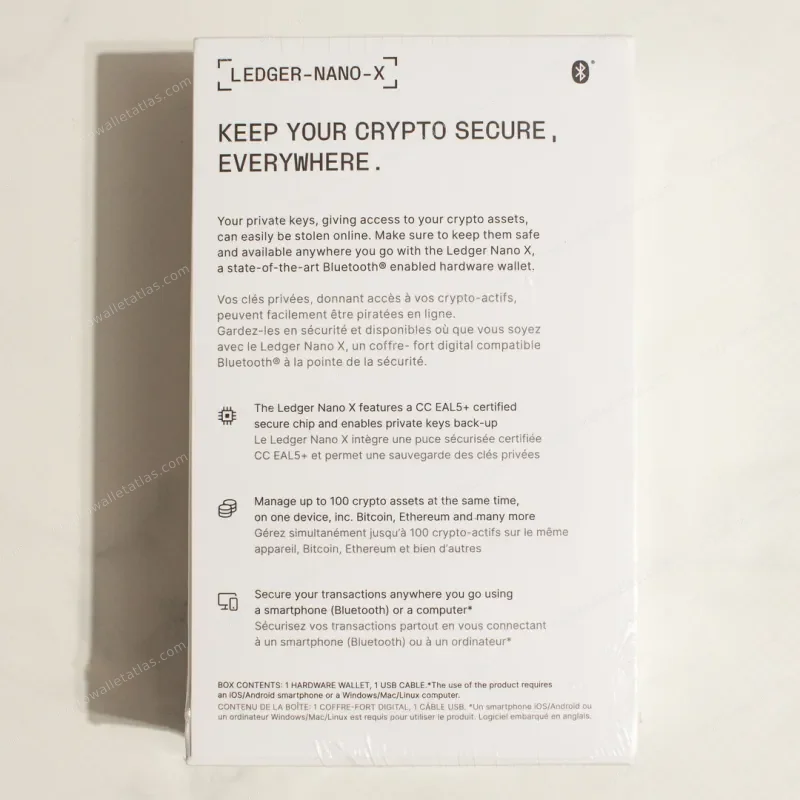 Ledger Nano X Bright Moments CryptoBerliners - sealed box front