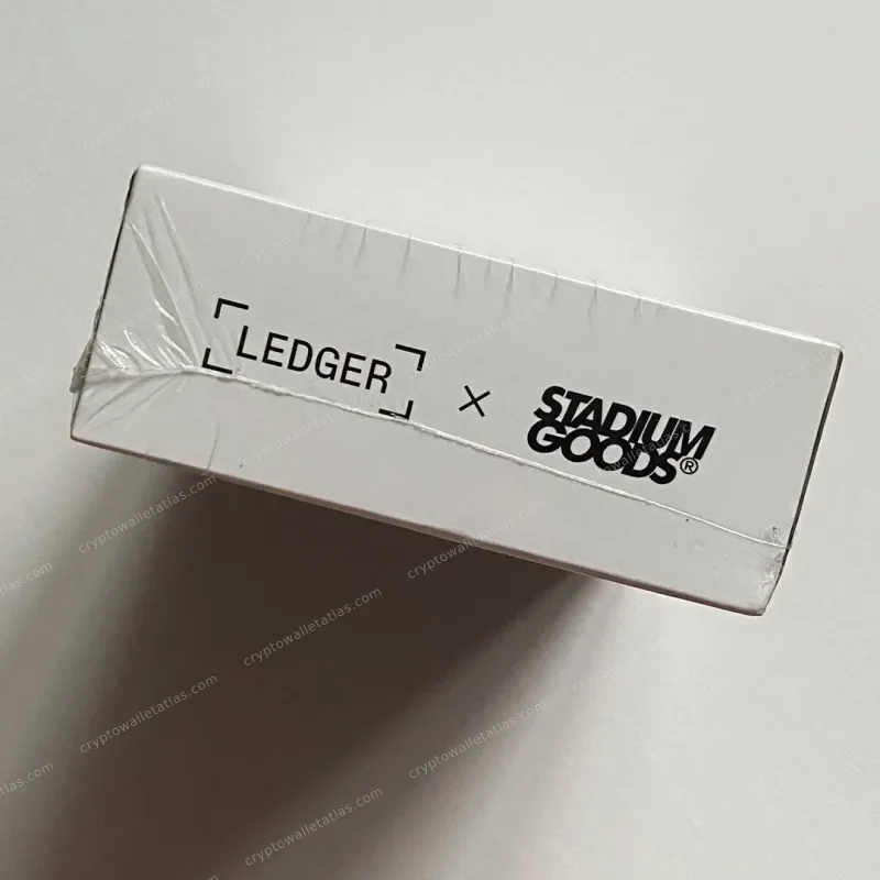 Ledger Nano S Plus Stadium Goods Edition - sealed box front