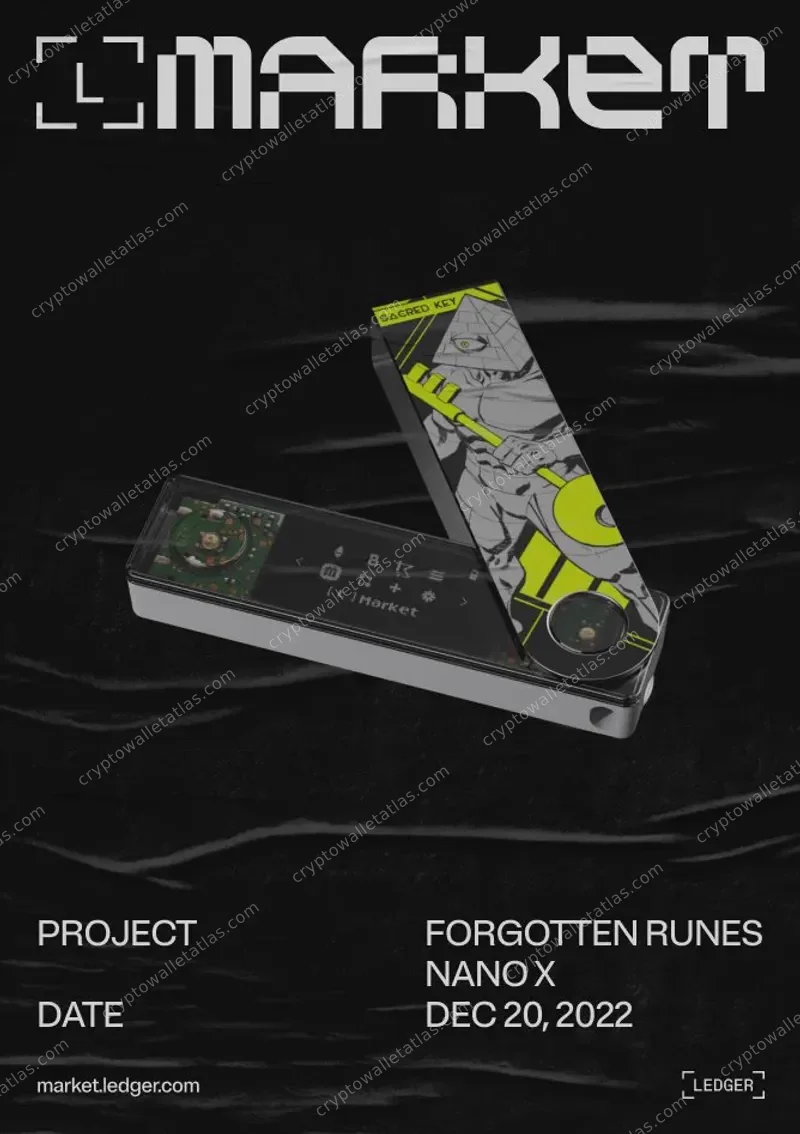 Ledger Nano X Forgotten Runes - sealed box front