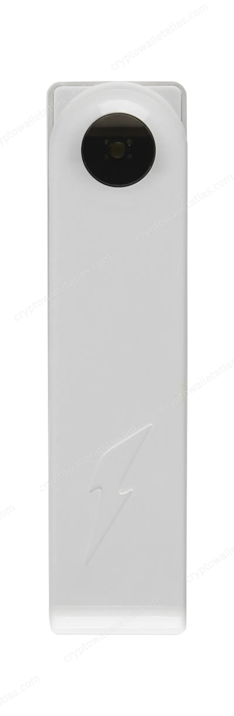 Ledger Nano X RTFKT Chalk Blade Edition - box side panel with co-branded logo
