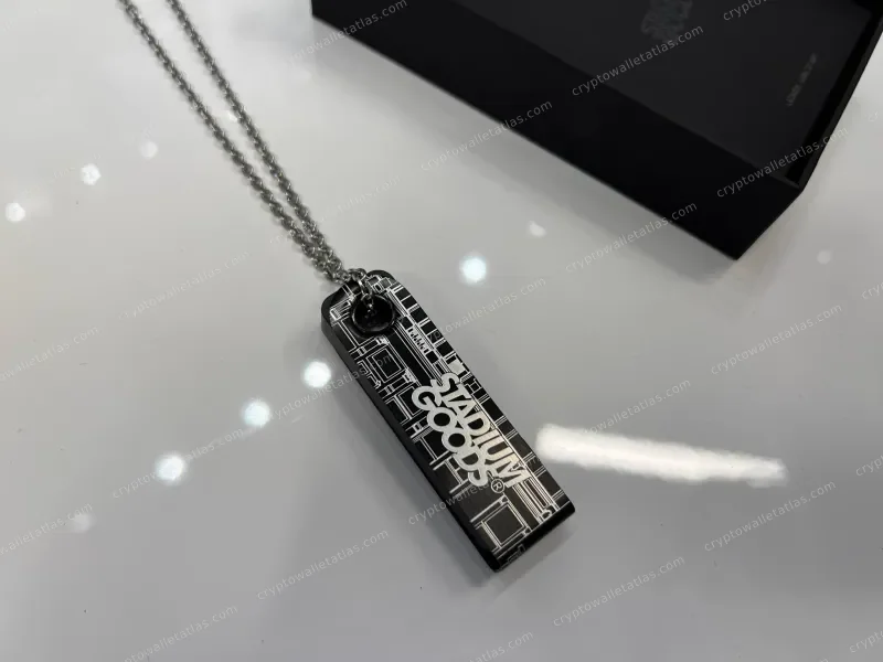 Ledger Nano S Plus Stadium Goods Edition - shrink wrap and factory seal detail