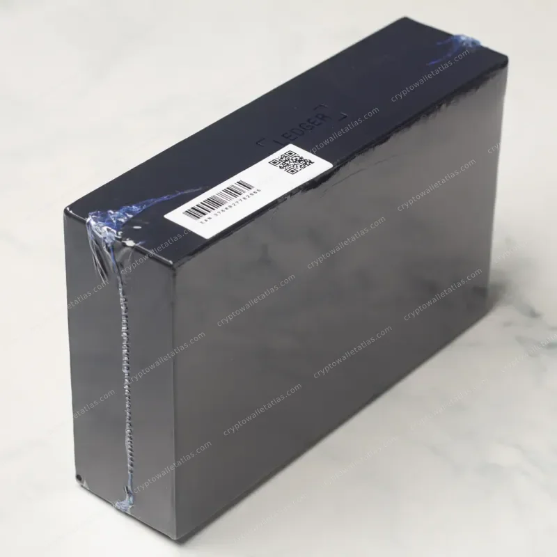 Ledger Nano X Deadfellaz Edition - shrink wrap and factory seal detail