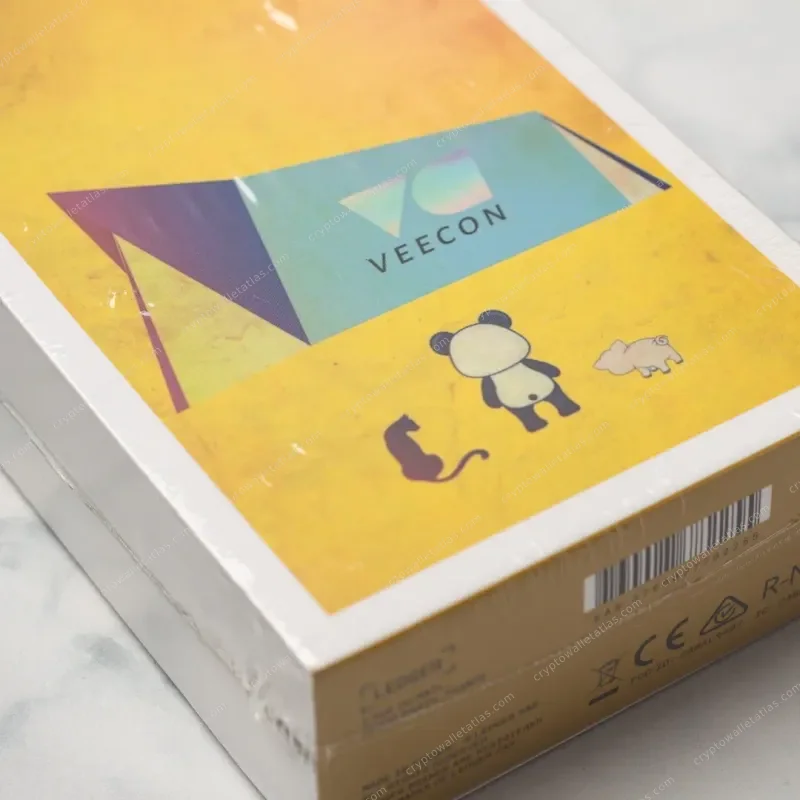 Ledger Nano X VeeFriends VeeCon 2022 Edition - shrink wrap and factory seal detail