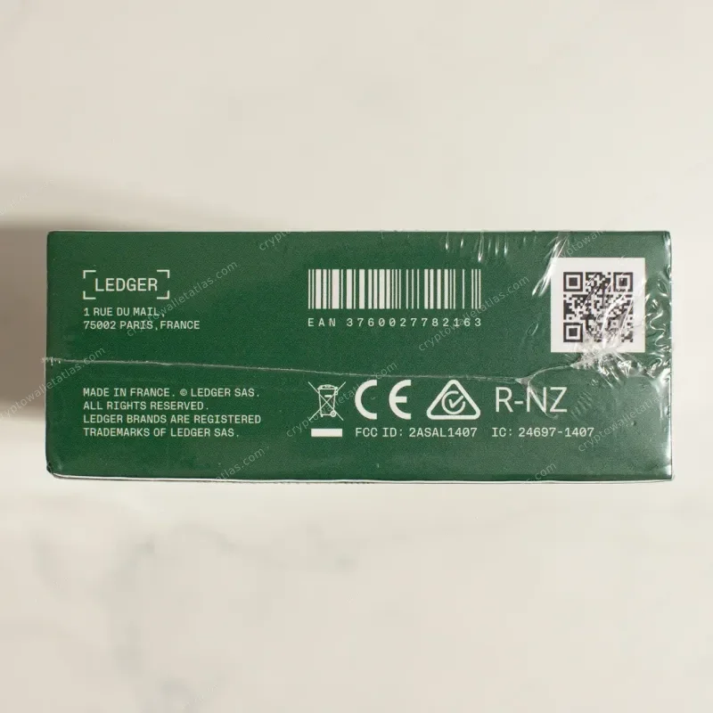 Ledger Nano X The Hundreds x Adam Bomb Squad Green - colorway and finish detail