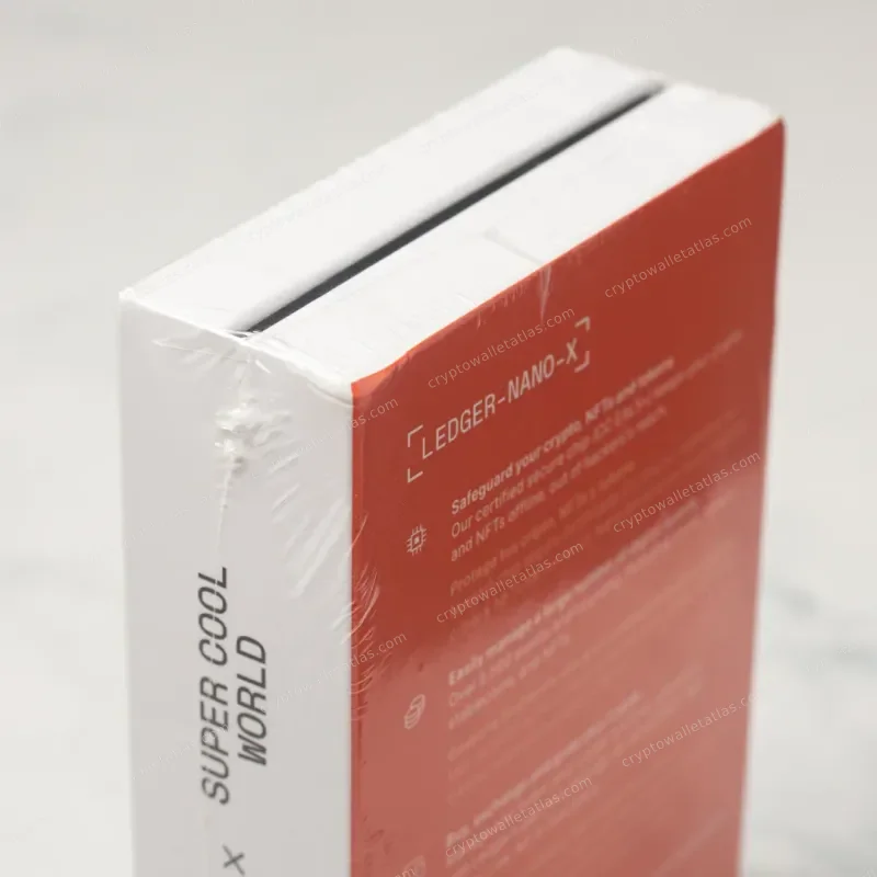 Ledger Nano X Super Cool World (Nina Chanel Abney) - packaging back panel