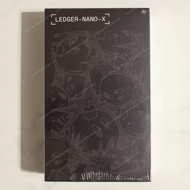 Ledger Nano X The Hundreds x Adam Bomb Squad Black, factory sealed