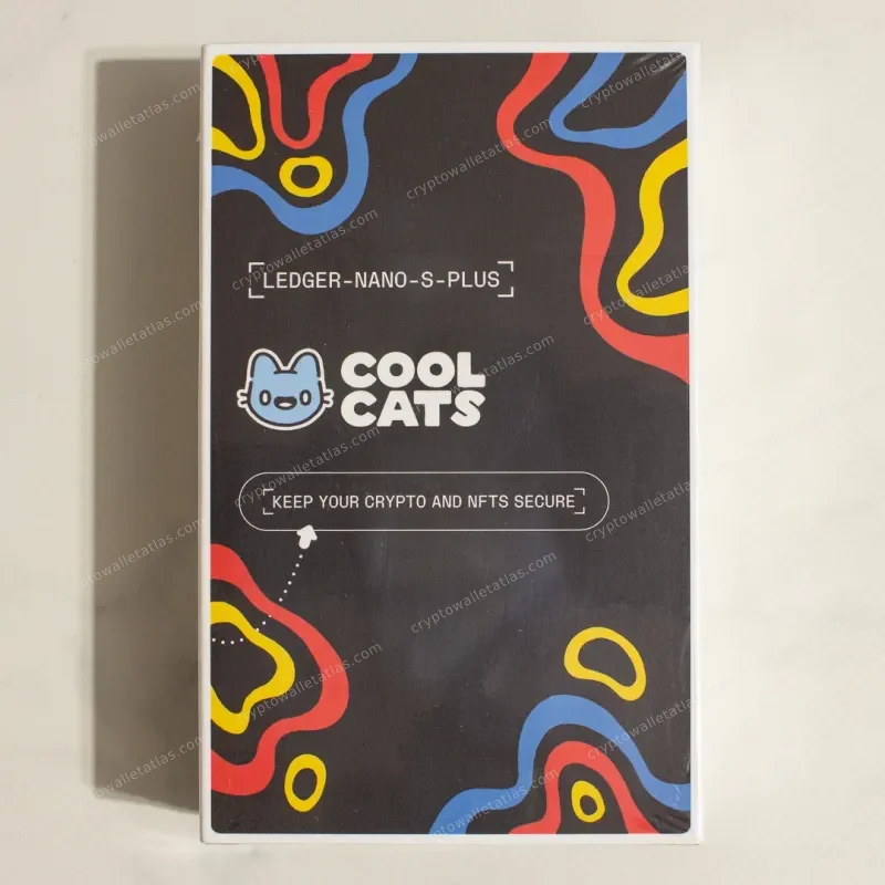 Ledger Nano S Plus Cool Cats, factory sealed
