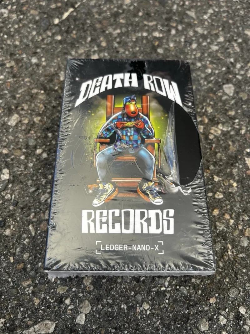Ledger Nano X Death row records Limited Edition New Sealed, factory sealed