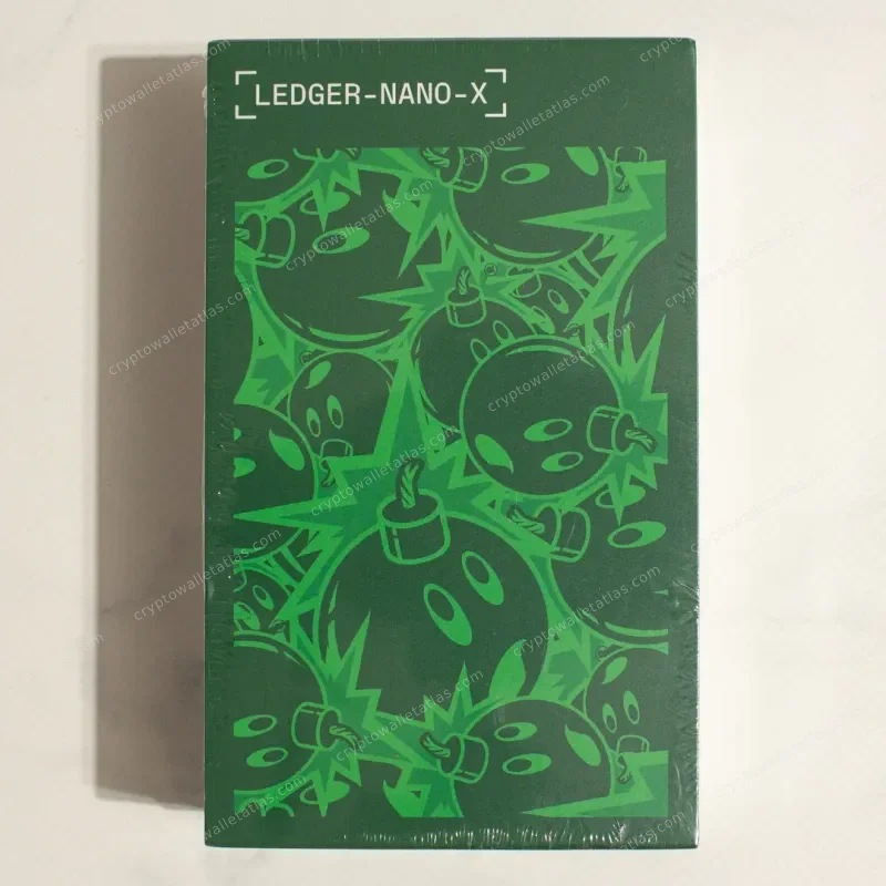 Ledger Nano X The Hundreds x Adam Bomb Squad Green, factory sealed