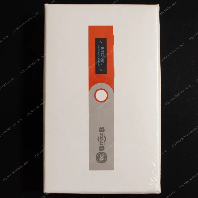 Ledger Nano S BitClub (ClubCoin) Edition, factory sealed